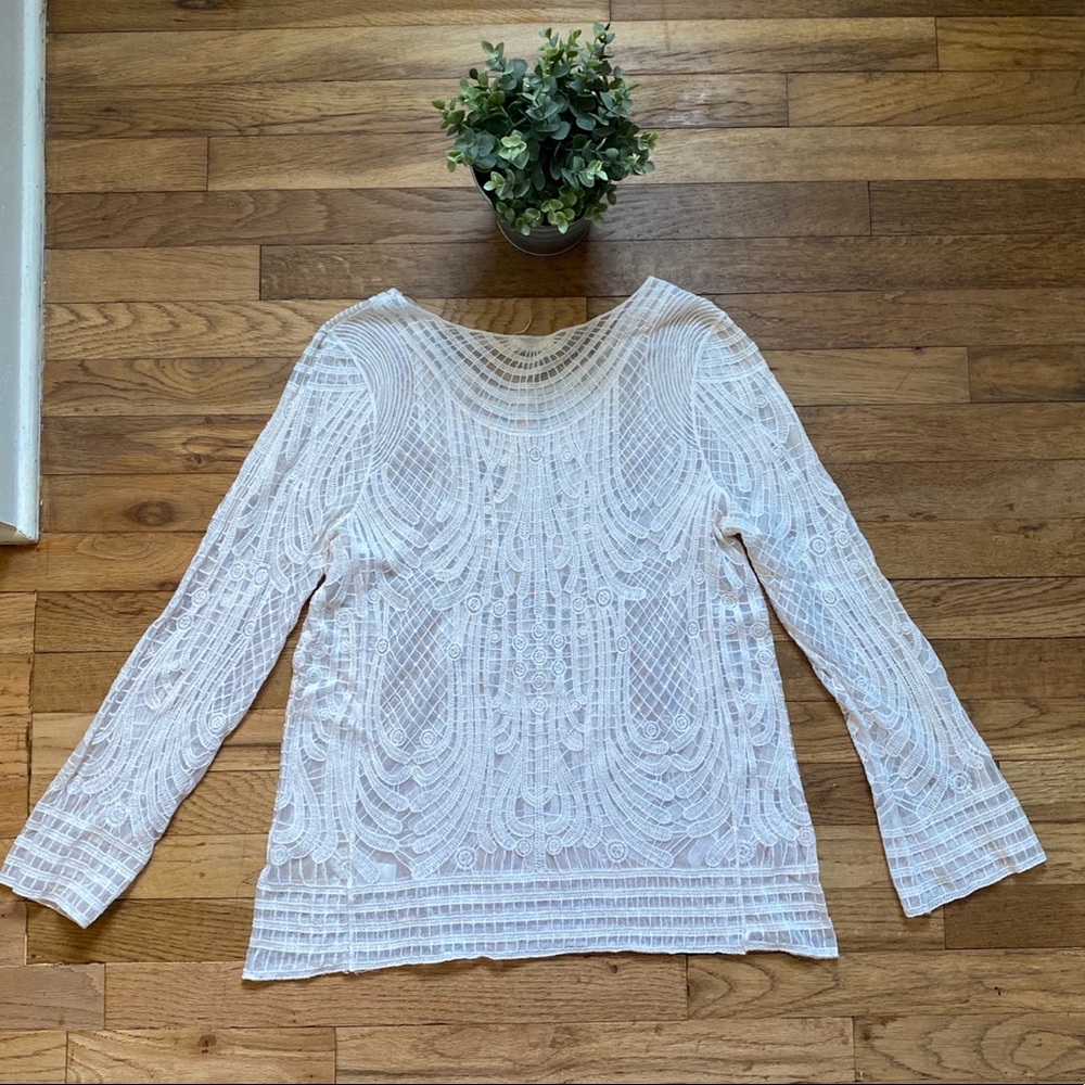 Blu Pepper Lace Top